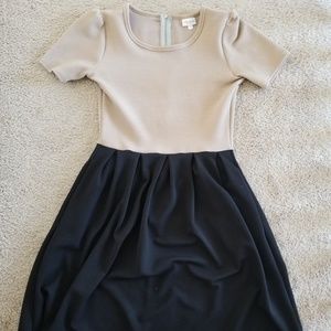 LuLaRoe Ameila Dress- Two toned
